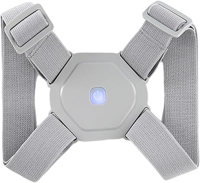 Adjustable Electronic Neck Hump Corrector, Posture Corrector with Vibration Reminder, Breathable Back Brace for Women, Men, Kids
