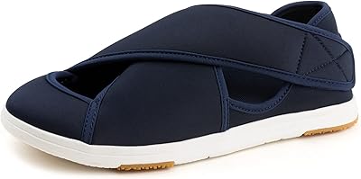 RockDove Women's Cross-Band Adaptive Diabetic Slipper