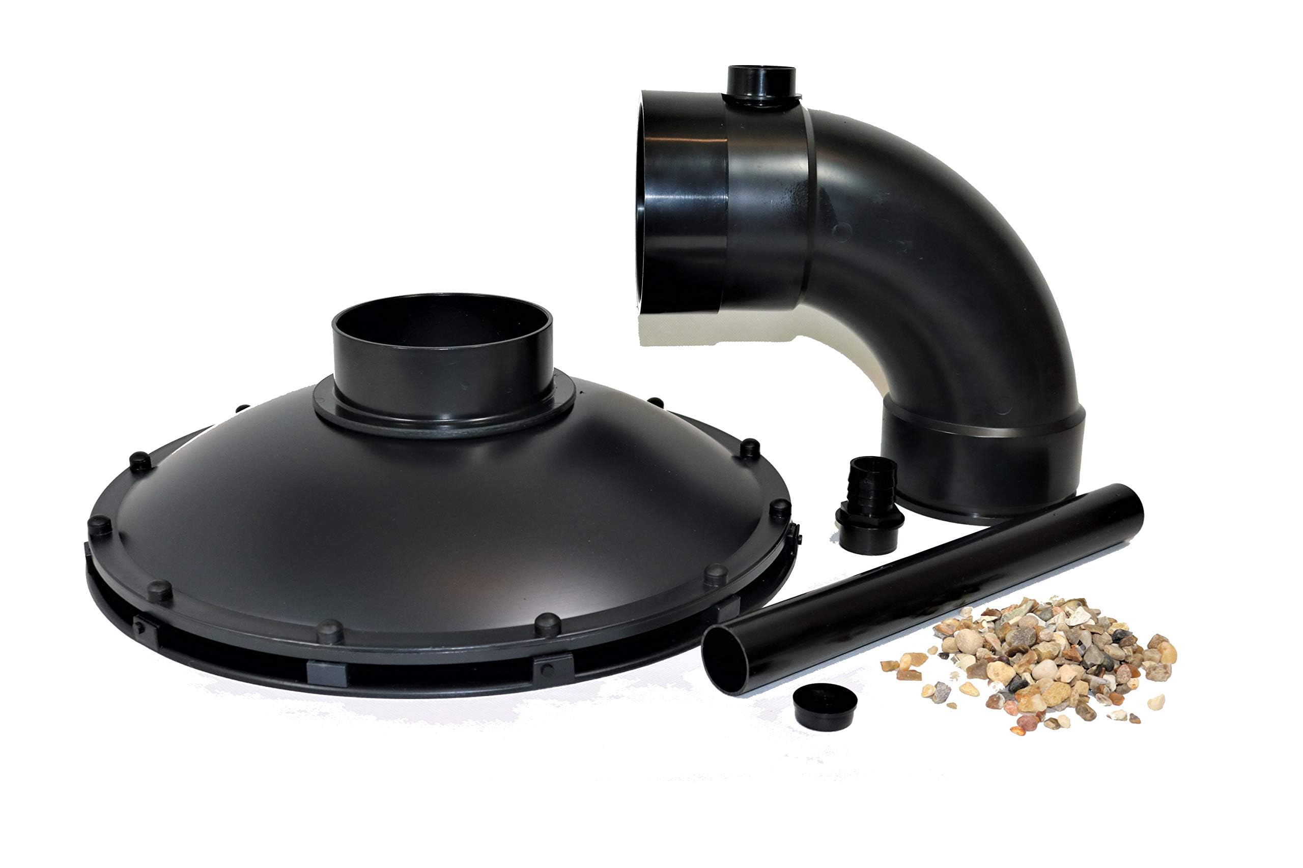 eco-filtration Full Range Of Weighted Suction Domes | Retro Fit Bottom Drains | Portable Bottom Drains | GravityPond Pipework Systems (110mm/4” Weighted Suction Dome)