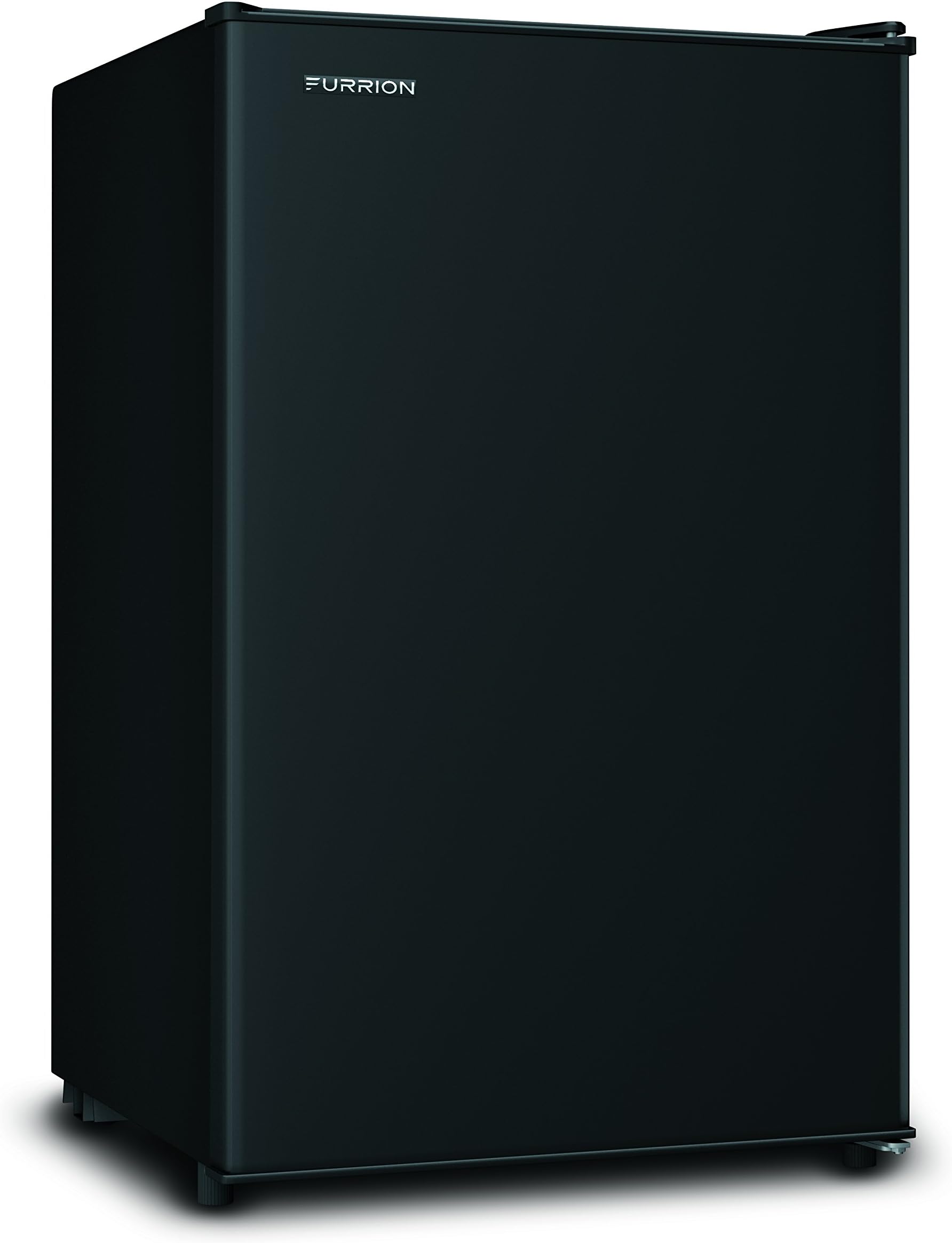 Furrion 4 cu.ft 115 Volt Compact, Energy Efficient, Single-Door Refrigerator (Matte Black) - FCR43ACA-BL