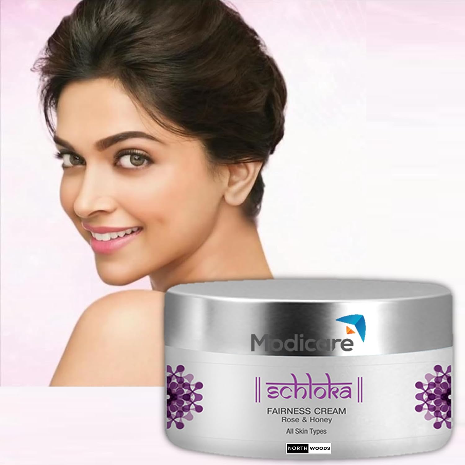 Modicare Schloka Fairness Cream with Rose & Honey for All Skin Types