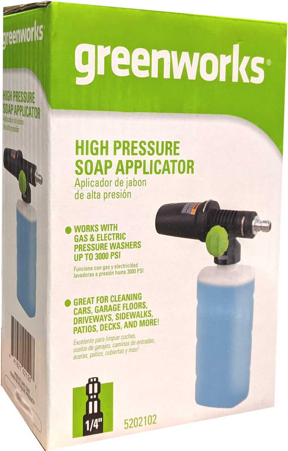 GreenWorks 5202102 High Pressure Soap Applicator