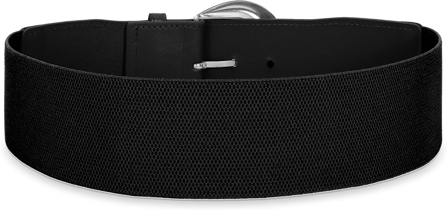 Women Wide Elastic Waist Belt for Dresses Fashion Thick Stretchy Belt for Trendy - Image 5