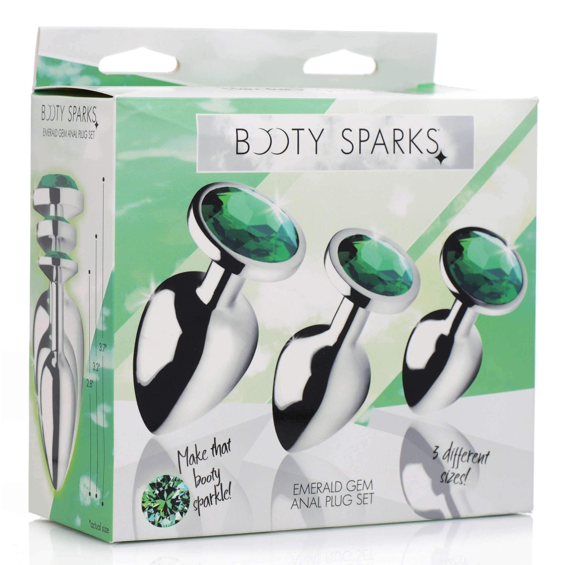 anal plug grün Smd Anal Plug Πρωκliche Σφήνα L 9cm Golden Grüne Herz