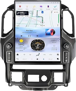 15.6 Inch Touch Screen Android 13.0 Car Radio for GMC Sierra Chevrolet Silverado 2019 2020 2021 2022 2023 Tesla Style Wirless Carplay GPS Navigation Screen Upgrade Multimedia Player Android Auto