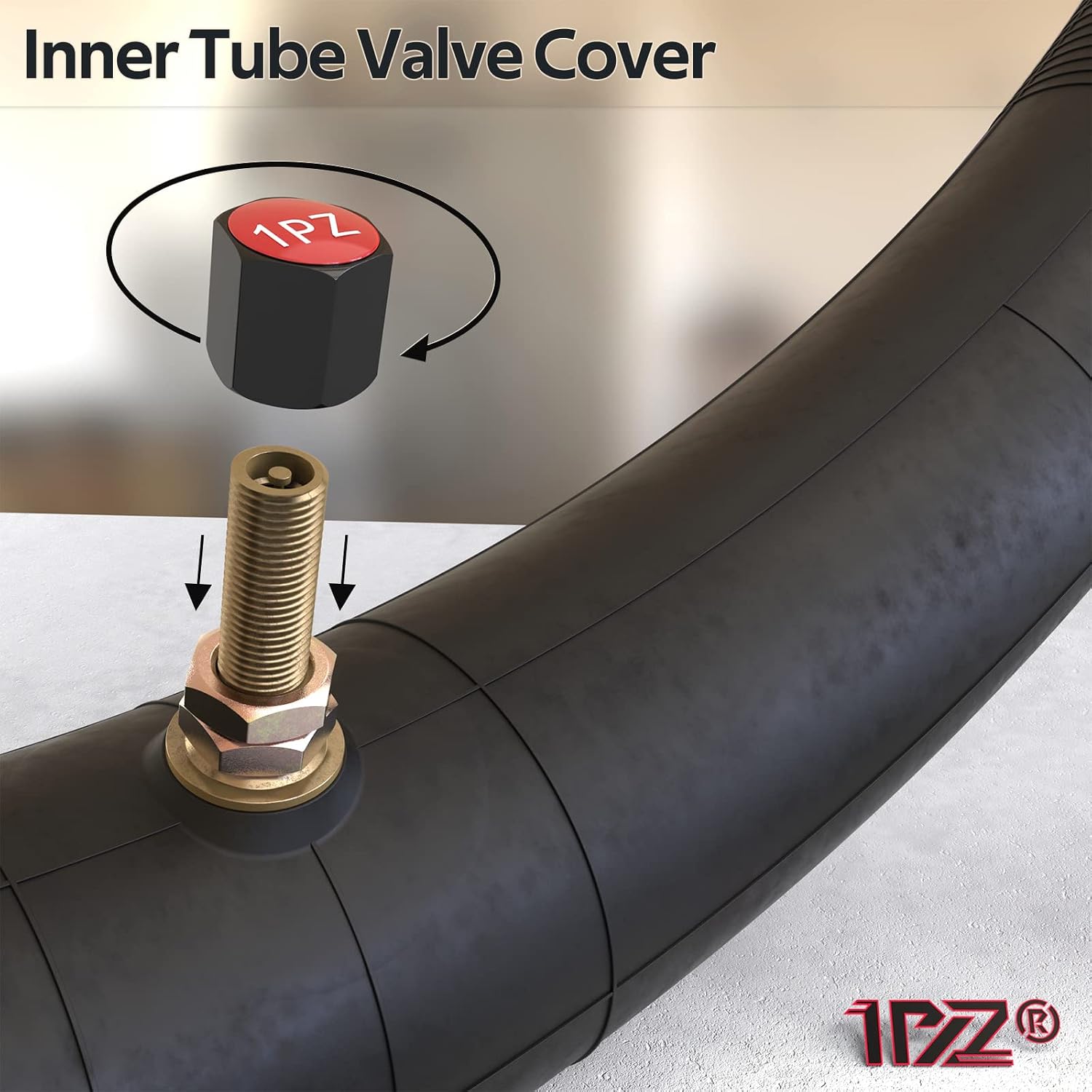 1PZ 2.75/3.00-21” Heavy Replacement Inner Tube, 80/100-21(300/325-21) Replacement Tire, 21 Inch Inner Tube, for Dirt Bike, Pit Bike and More