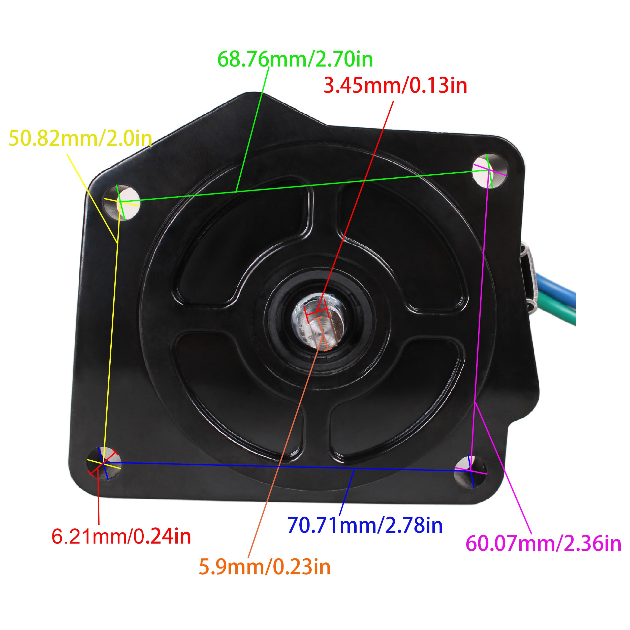 Tilt Trim Motor for Yamaha 6D8 43880 00 00
