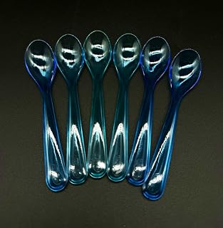Kimmel 21-000-3315-1 - Cuchara para huevos (6 unidades, plástico), color azul transparente