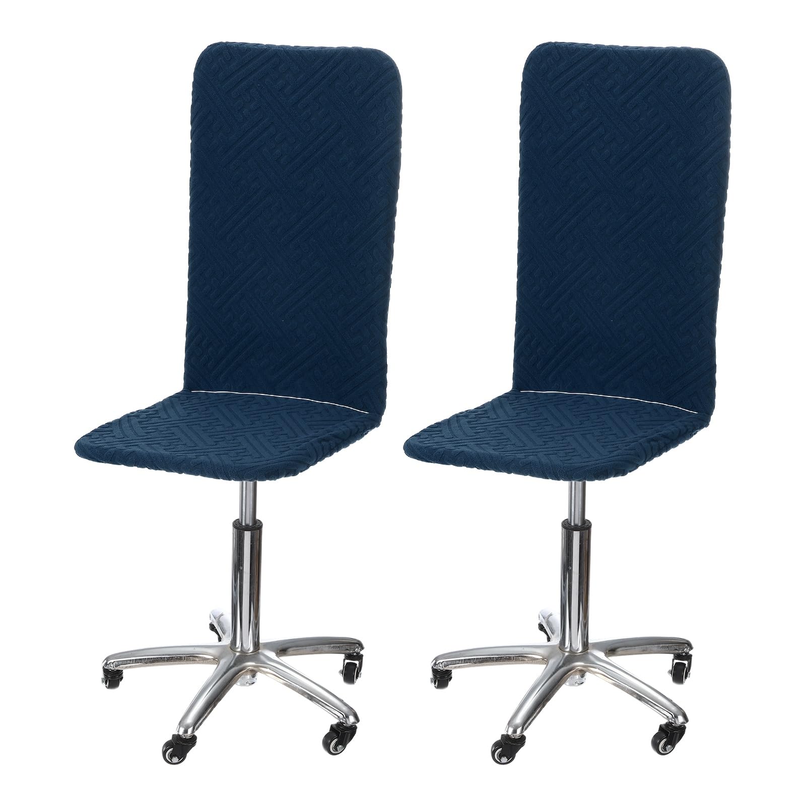 Housse de tabouret de bar bleu marine pour sublimer votre cuisine américaine