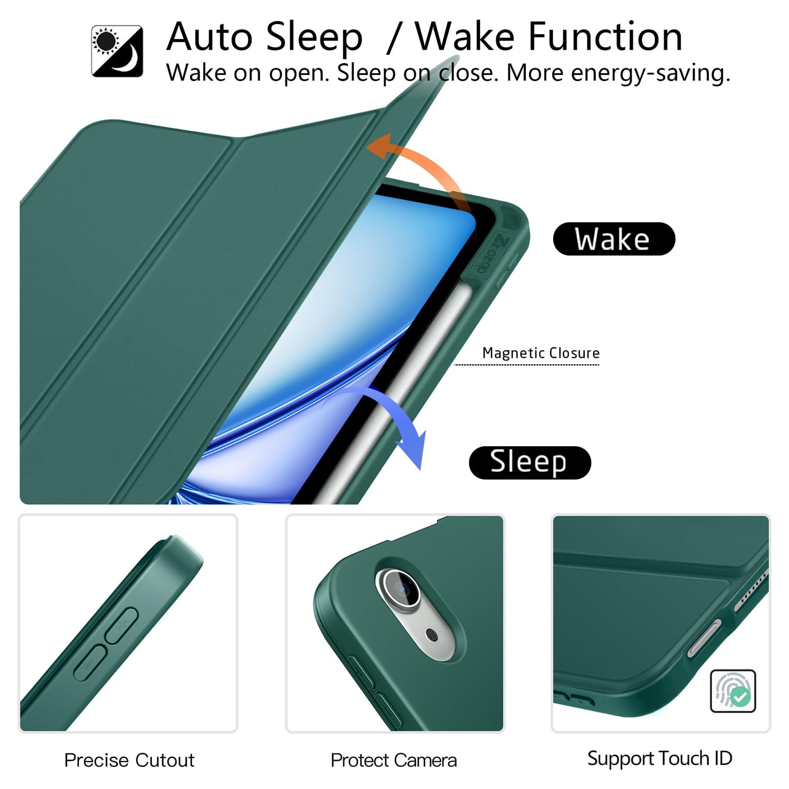Amazon.com: ZtotopCases for iPad Air 11 Inch Case (M3/M2-2025/2024