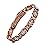 Feraco Pure Copper Bracelets for Women, Ultra Strength Magnetic Bracelet with 3800 Gauss Magnets & Sparkling Zirconia, Adjustable, Infinite Clover Jewelry