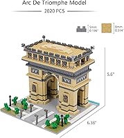 Vista 60 de Juego de bloques de construcción, modelo de arquitectura New York Skylines, bloques de construcción, 3452 piezas, micro ladrillos de construcción