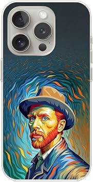iPhone 15 Pro Max Uyumlu  effaf K l f Vincent Van Gogh Tasar ml