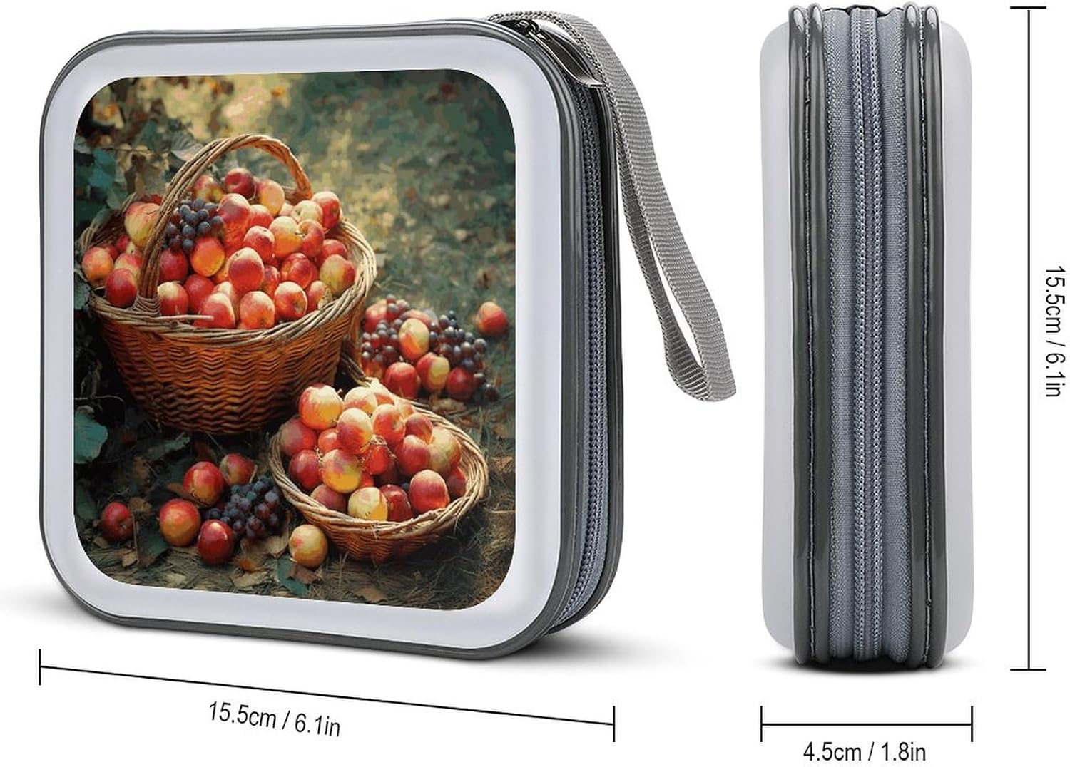 Fruit Harvest CD Case CD Storage Box DVD Sleeves