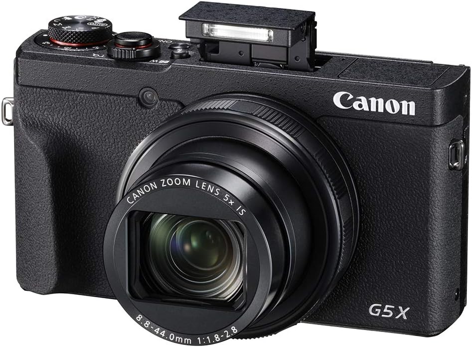 Up To 40% OFF Canon PowerShot G5 X Mark II Digital Camera w/ 1 Inch Sensor, Wi-Fi & NFC Enabled, Black