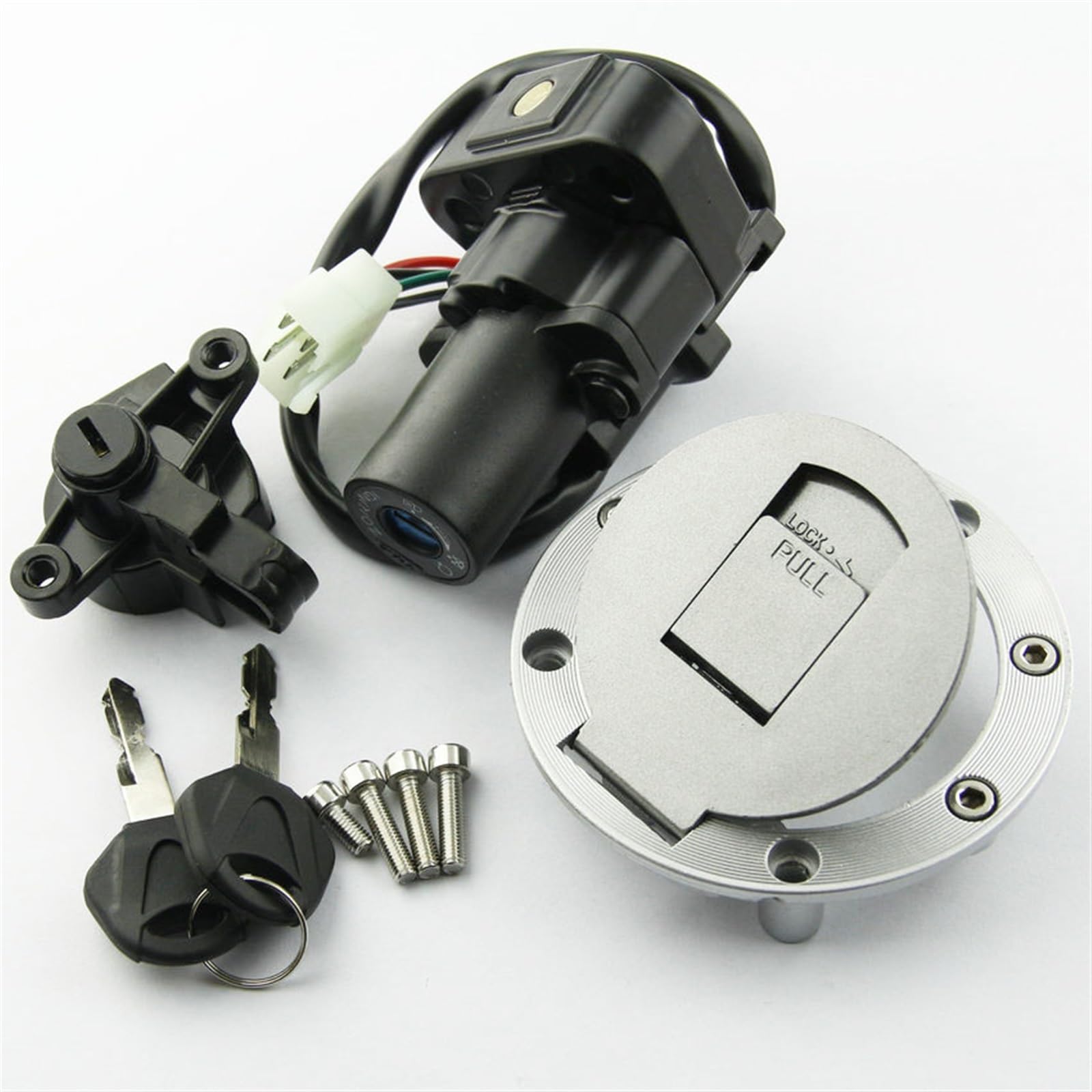 Amazon.co.jp: バイク用キーシリンダー Compatible With XJR400 1993