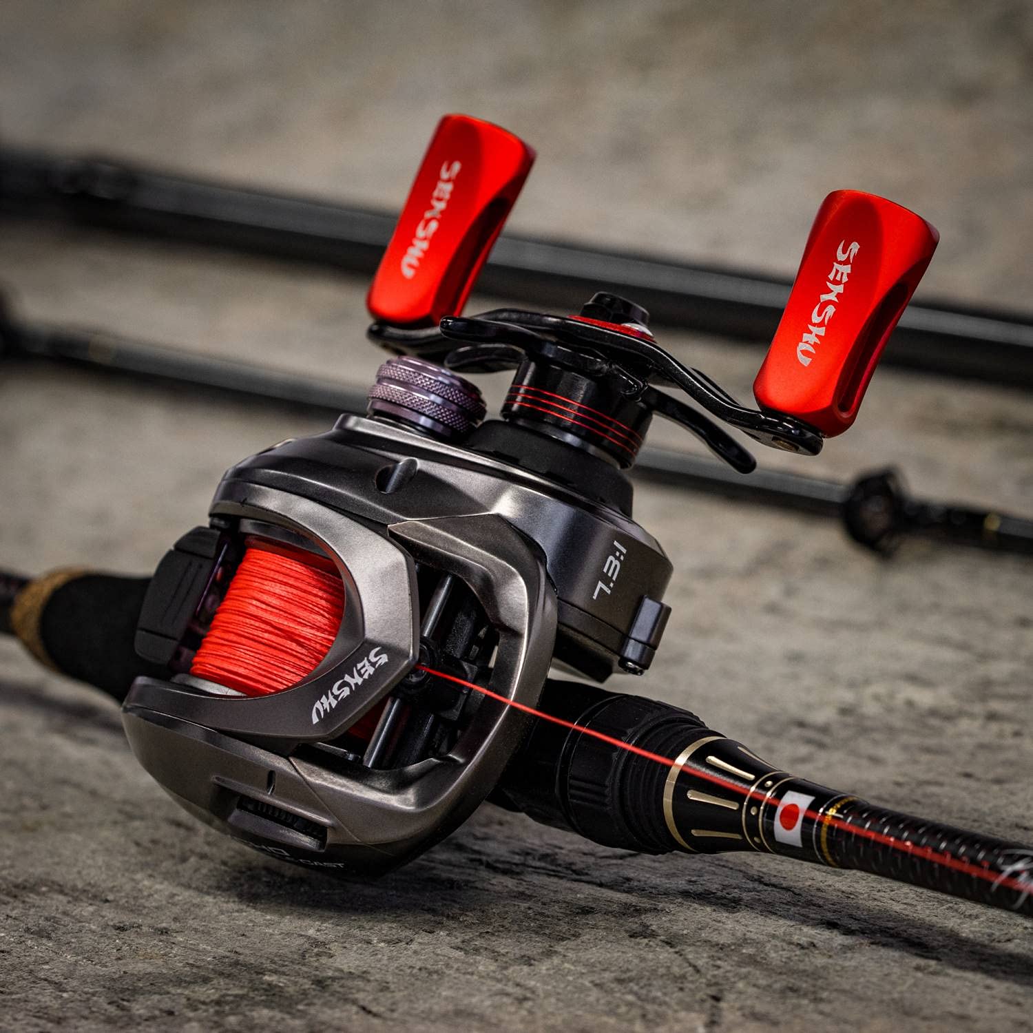 Psycho Low Profile Cast 150m/ 0,285mm - 7,3:1 | Baitcastrolle | Baitcaster
