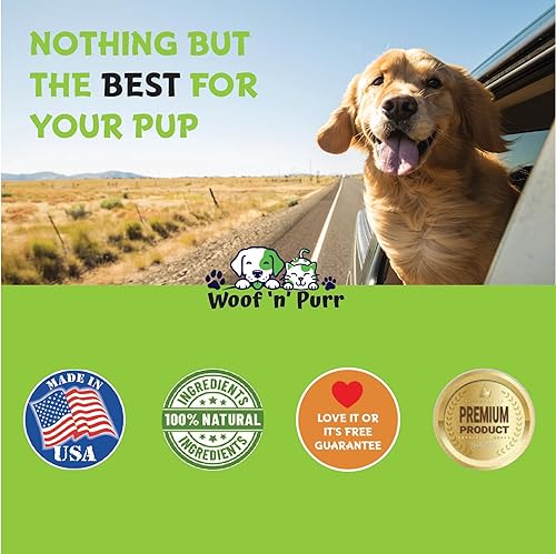 Miniatura 7 de Woof 'n' Purr Limpiador natural de oídos para perros y tratamiento de infecciones para perros, gotas para picazón, irritación y enrojecimiento