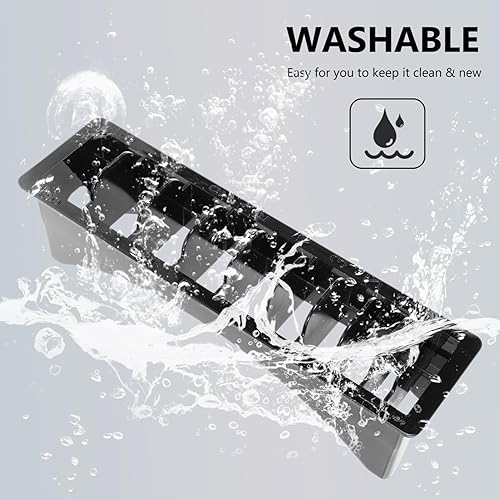 Miniatura 3 de Clipper Guard Holder 2 unids Guia Comb Storage Case 10 Grid Comb Organizador Clipper peine Holder Case for Universal Hair Clippers