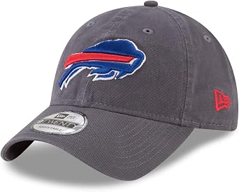 New Era NFL Core Classic 9TWENTY Graphite Adjustable Hat Cap - One Size