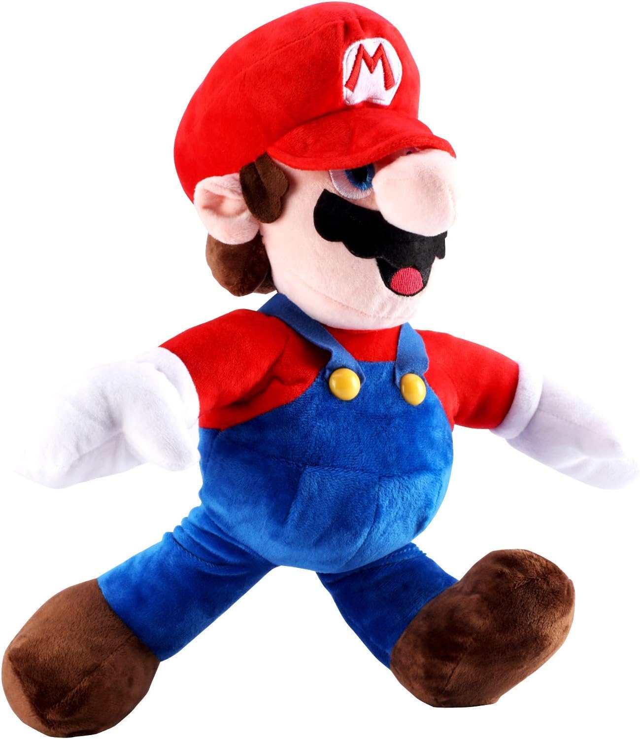 FAIRZOO Super Mario Plush, Mario Soft Stuffed Plush Toy Red - 13"
