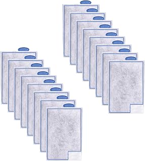 16 Packs Extra Small Filter Cartridges Replacement Compatible with Aqueon, Aquarium Fish Tank Filter Cartridges Replacement for QuietFlow E Internal Power Filter Size 3