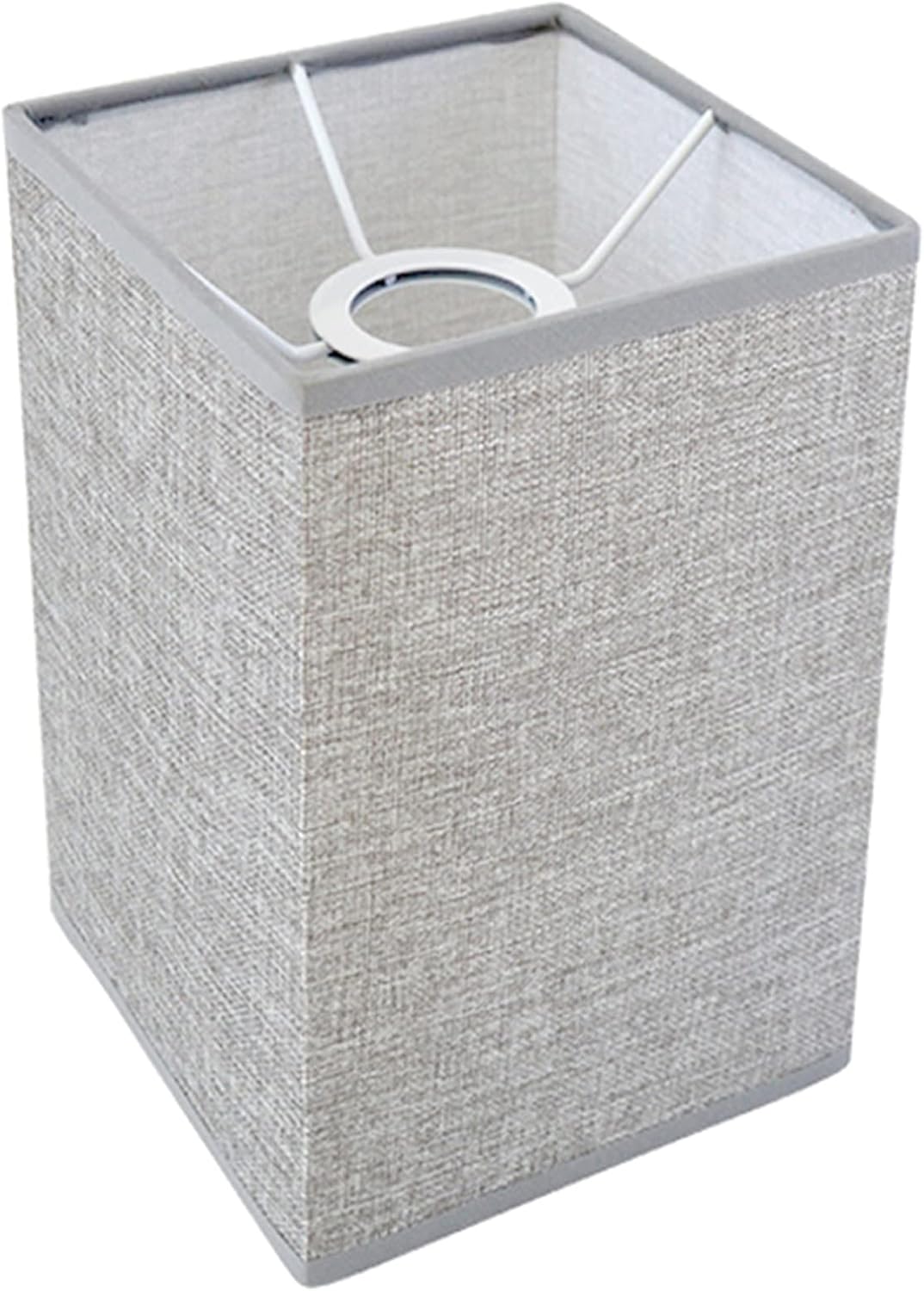Linen Lamp Shade Square Lampshade Replacement Cloth Lamp Cover Small ...