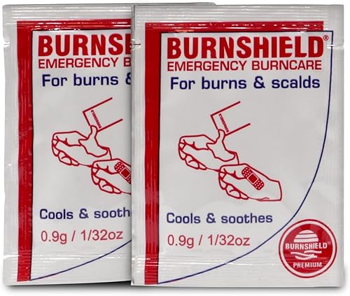 Burnshield Burncare Burn Gel 0.03oz- 50 paquetes