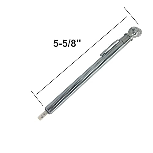 Miniatura 6 de Paquete de 2 manómetros de presión de neumáticos de coche de 20-120 psi, para automóvil, bicicleta, camión, carrito de golf, semi, 18 ruedas.