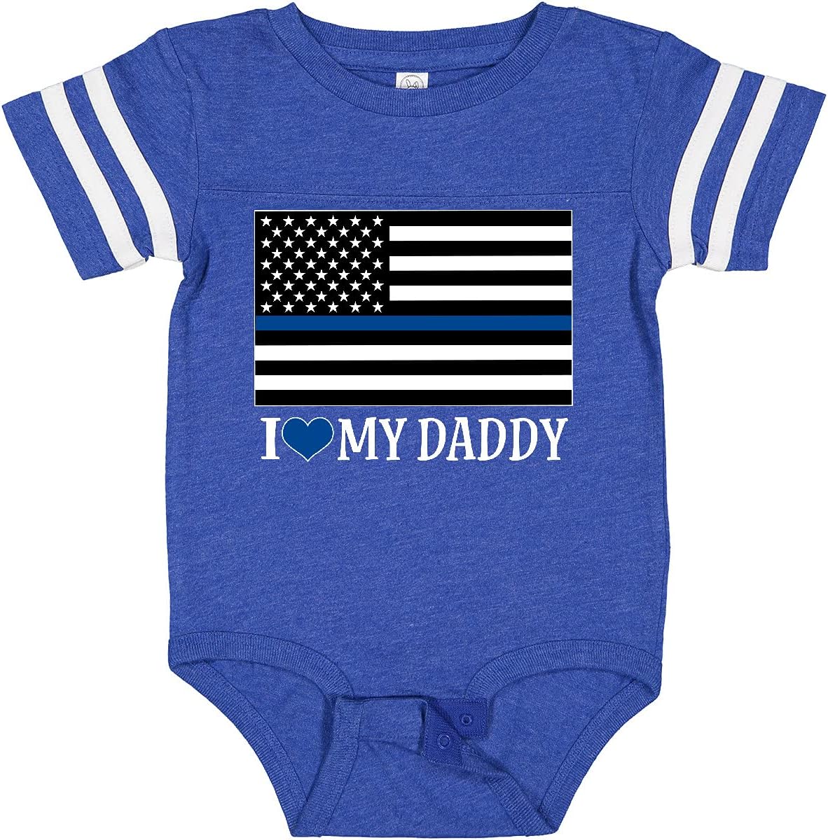 inktastic Police Officer Daddy Law Enforcement Baby Bodysuit