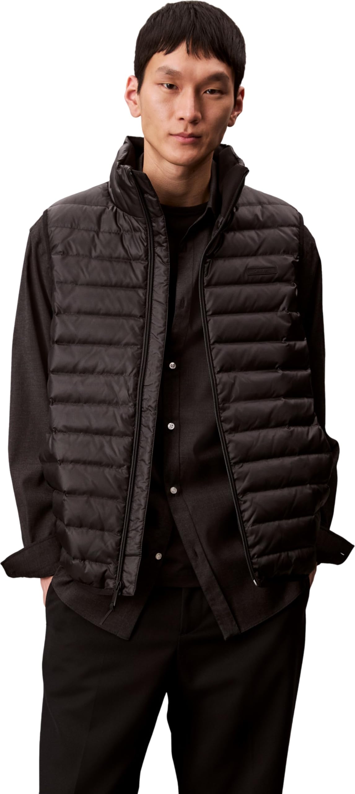 SLVLSS LT WT NYLON PUFFER VEST Yelek Erkek