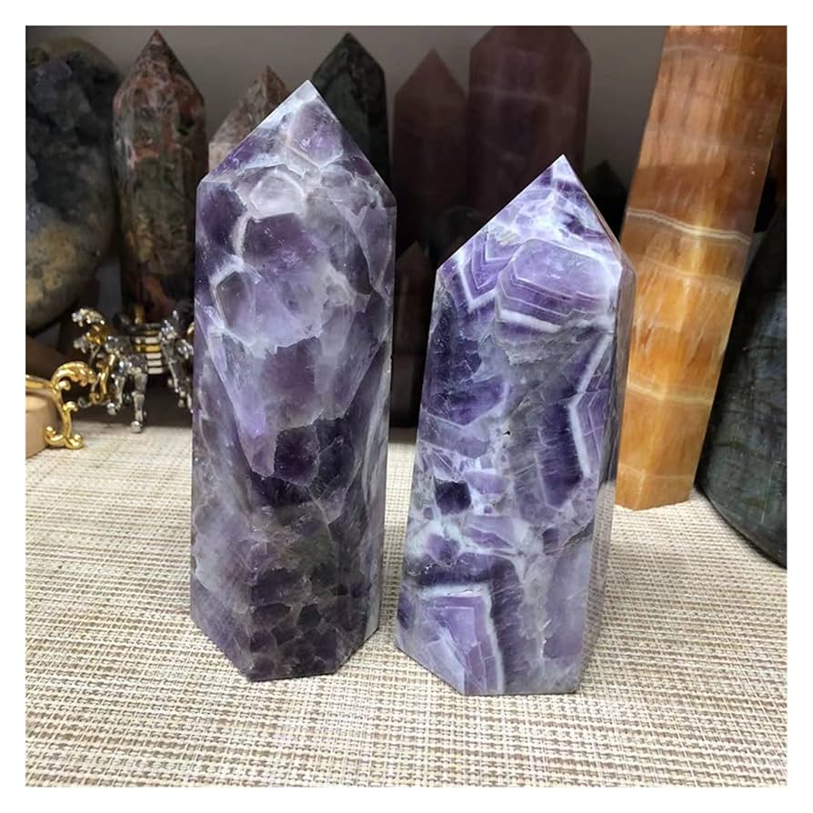 ドリームアメジスト ポイント ドリームアメジスト ポイント52.5mm 32.6mm - メルカリ