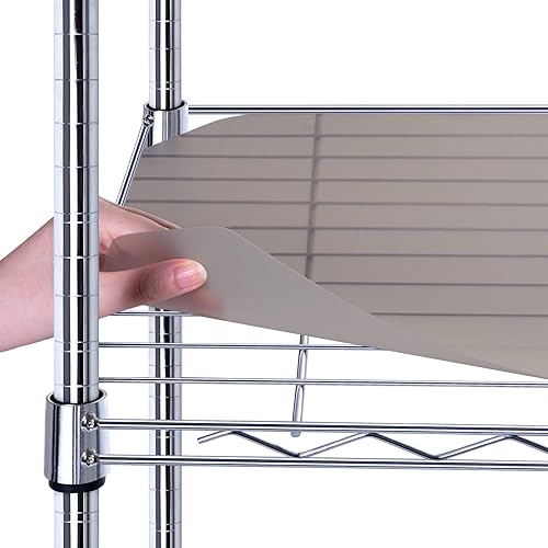 BRIAN & DANY Revestimiento de alambre para estantes de 16 x 36 pulgadas, revestimientos resistentes para estantes de alambre, tapetes protectores