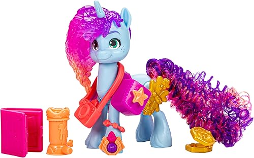 Miniatura 2 de My Little Pony Toys Misty Brightdawn Cutie Mark Magic, 3-Inch Pony Doll with Surprise Accessories, Toys for 5 Year Old Girls and Boys