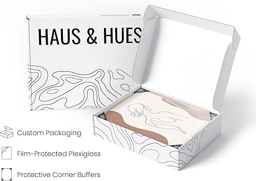 Miniatura 4 de HAUS AND HUES Arte minimalista de una línea para pared, póster minimalista para mujer, arte de pared feminista, arte de pared minimalista, impresión