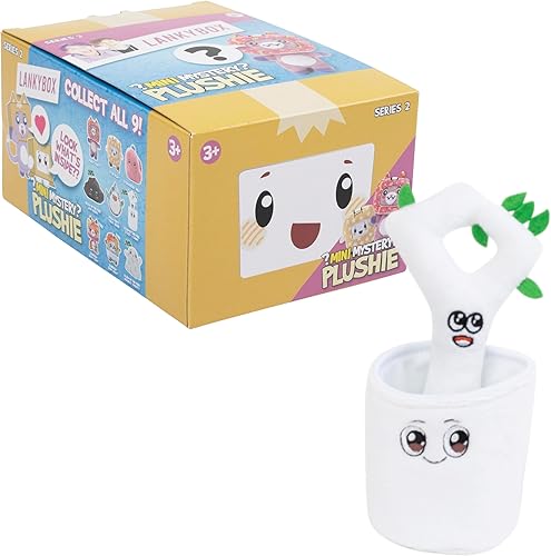 Miniatura 8 de LankyBox Mini peluche misterioso, serie 2, caja ciega coleccionable, mini felpa, con licencia oficial de LankyBox Merch