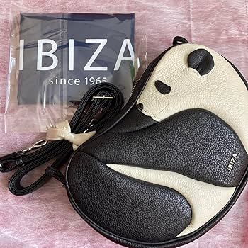★未使用品・入手困難★IBIZA アニマーダ パンダ ショルダーバック 斜め掛け Amazon.co.jp: 新イビサ Ibiza アニマーダ パンダショルダー
