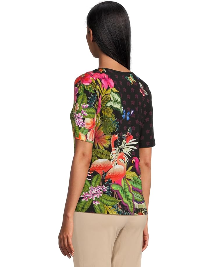 Johnny Was The Janie Favorite Scoop Neck Fitted Tee - #3 of 5