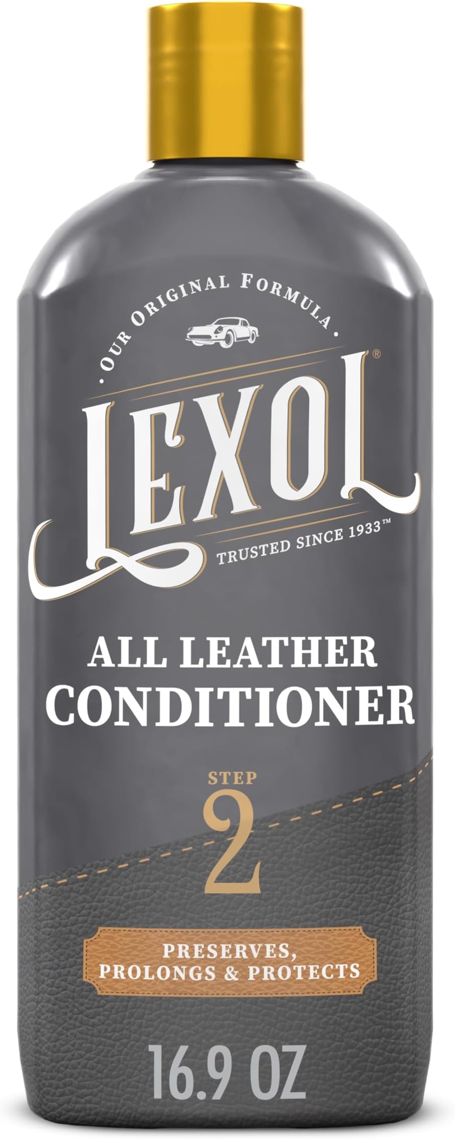 Lexol Leather Conditioner, 16.9 oz Best Cleaner and Conditioning Since 1933-For Use on Apparel, Furniture, Auto Interiors, Shoes, Bags and More