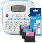 Brother P-Touch PT-N25BT Personal Connected Label Maker Machine with Btag Tape, Portable Bluetooth Label Printer, Easy to Use, Multiple Font Styles, User-Friendly for Organizing, Office and Home