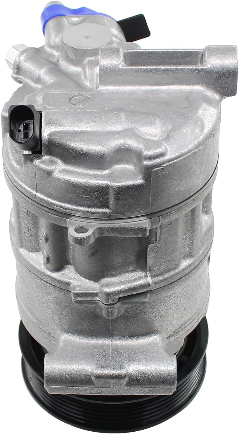 2.0L A/C Compressor 6-Groove Pulley Clutch Assembly for Audi A4 2017-2020, A4 allroad 2017-2019, A4 Quattro 2017-2019, A6 2017-2018, A6 Quattro 2017-2018, Q7 2018-2020 6SEU14C