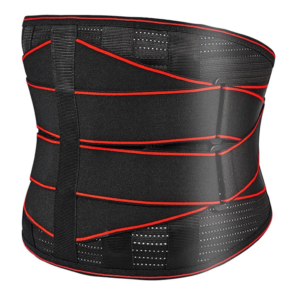 Soporte para la Espalda Que ensancha el Alivio del Dolor de Espalda para Hombres y Mujeres Cinturón de Soporte Lumbar para el Dolor de ciática, Levantamiento Pesado, Soporte para la Cintura