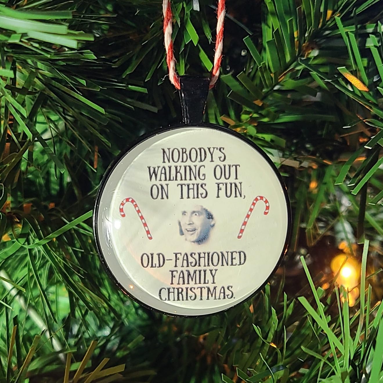 Christmas Vacation Movie Ornament, Clark Griswold Quote Secret Santa Gift Exchange Group Gifts Family Holiday Party Favors