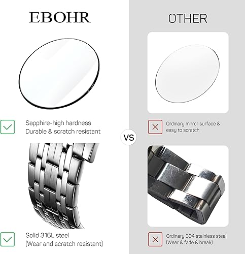 Miniatura 5 de Men's Diver Mechanical Watch, High Energy Mechanical Core Multifunctional Luminous Dial Advanced Outdoor Waterproof Deep Diving Easy Read, Gift for