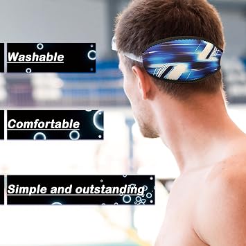 4 Pieces Diving Mask Slap Straps Cover, Neoprene Snorkel Mask Strap for Men and Women, Water Sports Glasses Covers, Swimming Waterproof Dive Hair Protector