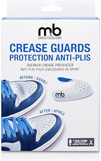 M&B Crease Guard | Sneaker Crease Preventer | 1 Pair | Size 8.5-13 TRIMMABLE