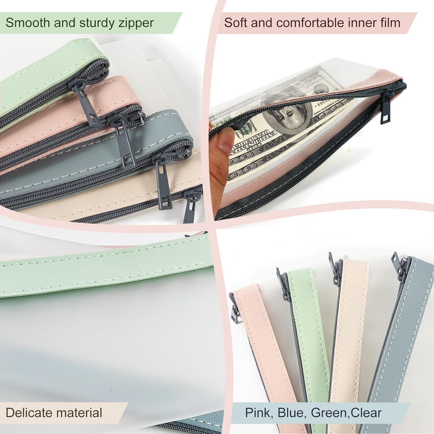 Stay Organized: Review of Money Bags with Zipper - The Perfect Cash Envelopes for All Your Needs!