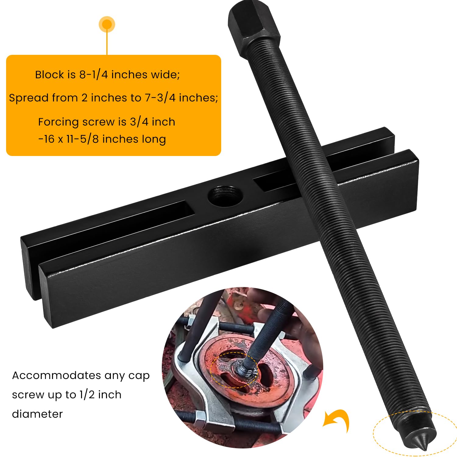 Gear Puller Bonbo 522 Large Gear And Pulley Puller Similar To Ford D80L-522- A And 303-D025 Puller Set Gear Puller Bonbo 522 Large Gear And Pulley Puller Similar To Ford D80L-522- A And 303-D025 Puller Set
