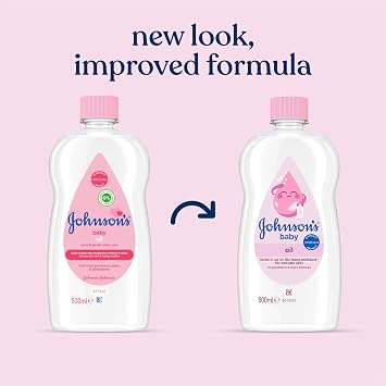 Johnson's Baby Oil 100 ml (Pack of 1) CLINICALLY PROVEN MILDNESS®