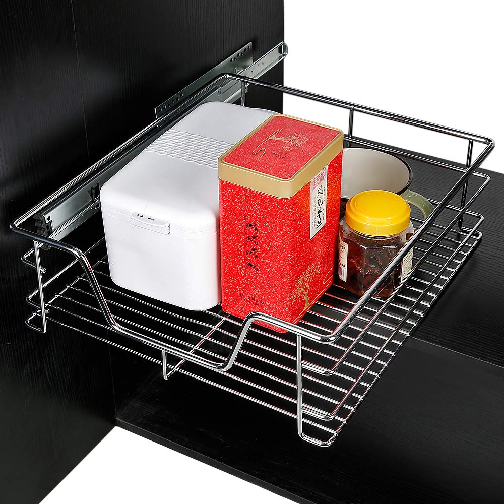 Panier de cuisine en acier OHMG pour un placard parfaitement ordonné et un quotidien simplifié